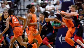WNBA championship series between the Washington Mystics and the Connecticut Sun