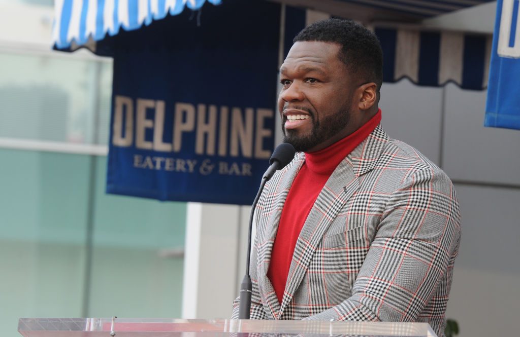 Curtis "50 Cent" Jackson is honored with a star on the Hollywood Walk of Fame