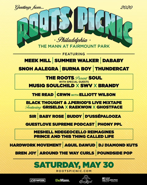 Meek Mill, DaBaby & Summer Walker Headline 2020 Roots Picnic | The Rickey Smiley Morning Show
