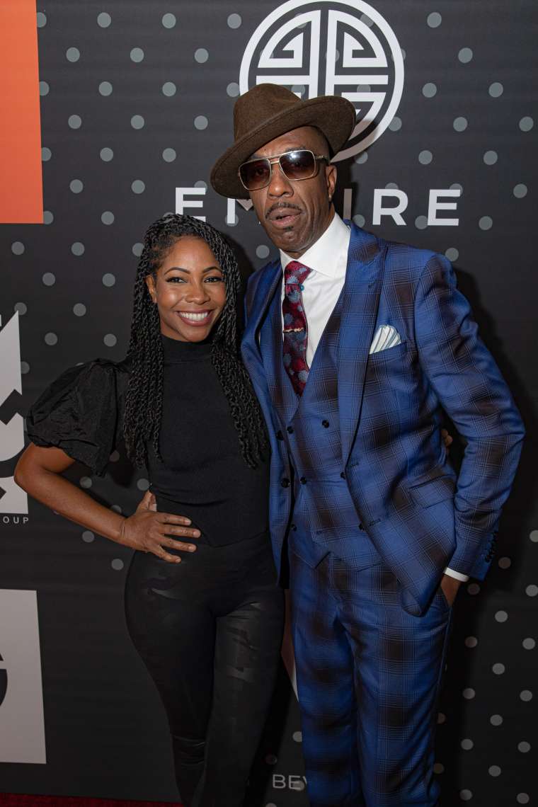 J.B. Smoove and Shahidah Omar