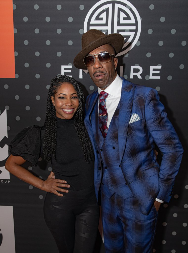 J.B. Smoove and Shahidah Omar