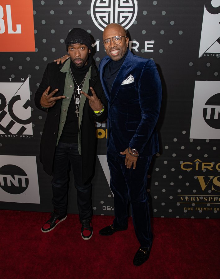 Jay Pharoah and Kenny Smith