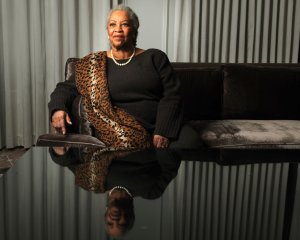WASHINGTON, D.C. Toni Morrison poses for a portrait at the