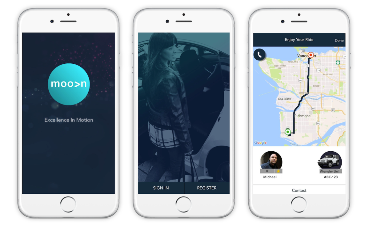 MOOVN RIDESHARE APP