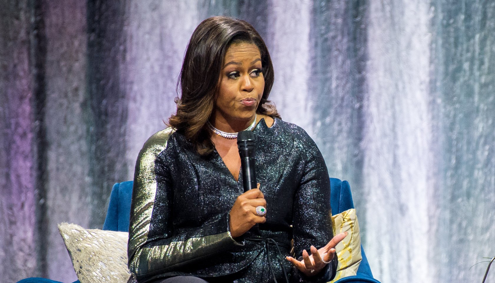 Michelle Obama attends 'Becoming' launch