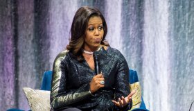 Michelle Obama attends &apos;Becoming&apos; launch