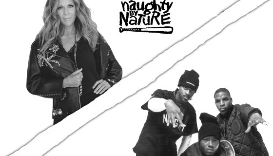 Legendary Hip-Hop Artists DMC, Naughty by Nature Members Vin Rock