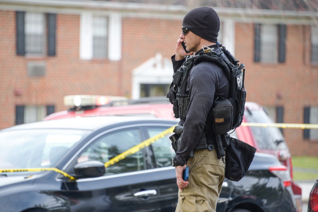 At least one US Marshal shot in Baltimore, police say