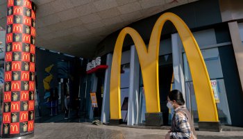 A McDonald's restaurants runs its business by only accepting...