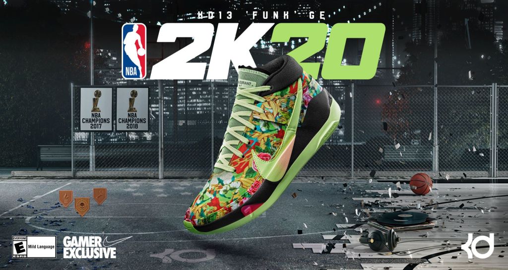 KD13 'FUNK' NBA 2K x Nike Gamer Exclusive
