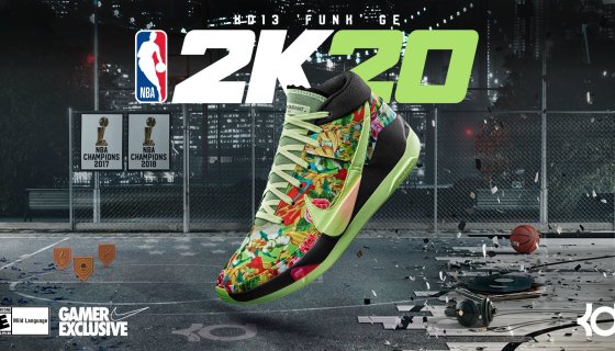 The Nike KD 13 'Funk' Revealed As The Next NBA 2K Gamer Excluisve Drop