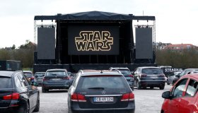 Drive-in Cinema Takes Place In Aarhus