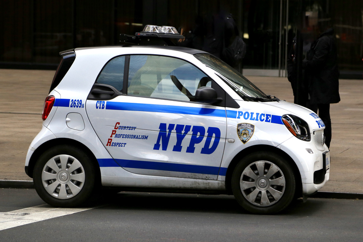 Editorial - Close-up of a Citywide Traffic Task Force Police car