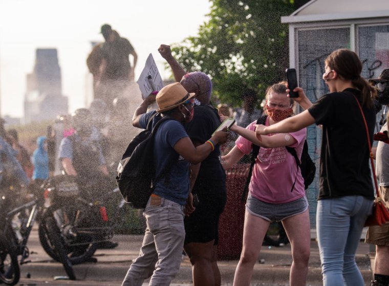 'I Can't Breathe' Protest Held After Man Dies In Police Custody In Minneapolis