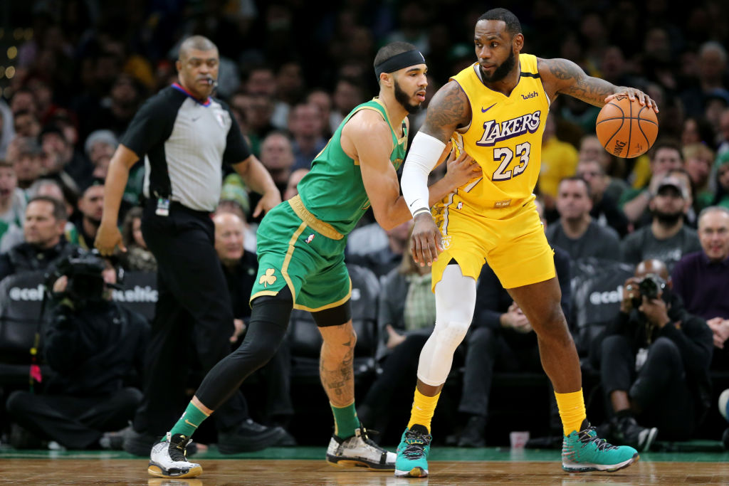 Los Angeles Lakers v Boston Celtics