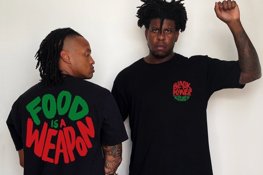 GHETTO GASTRO FOOD IS A WEAPON T-SHIRT