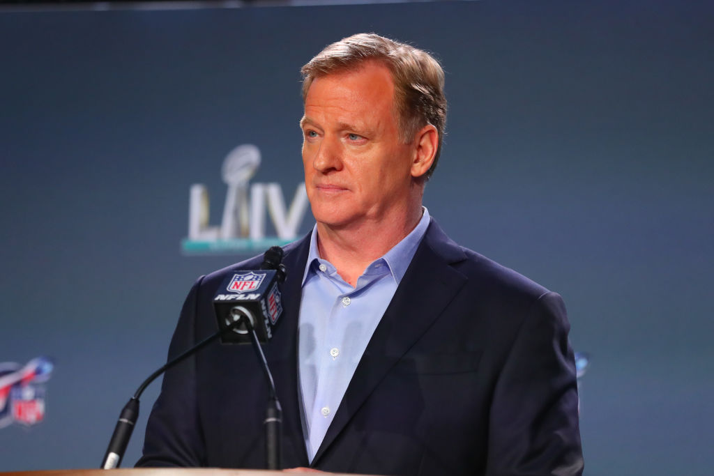 NFL: JAN 29 Super Bowl LIV - Commissioners Press Conference
