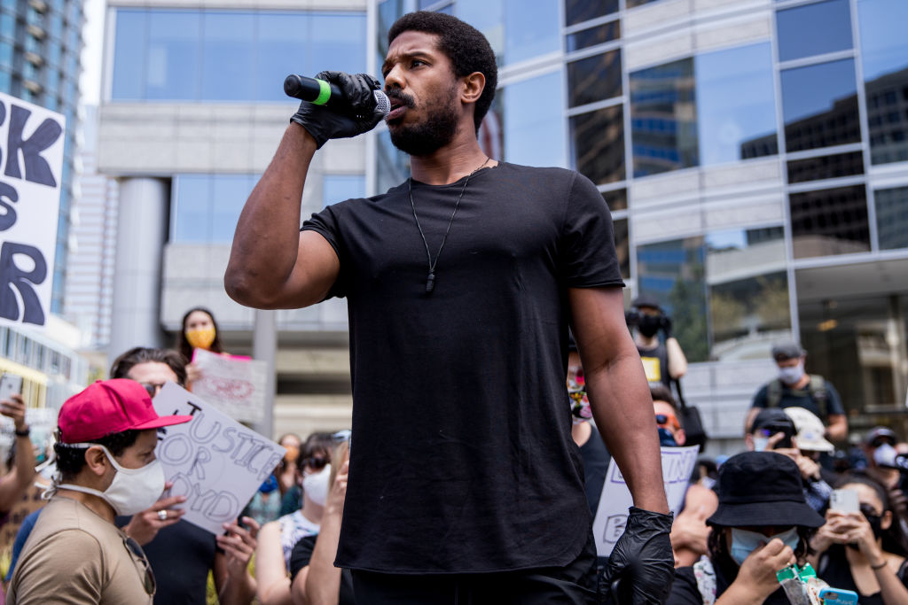 Hollywood Talent Agencies March To Support Black Lives Matter Protests