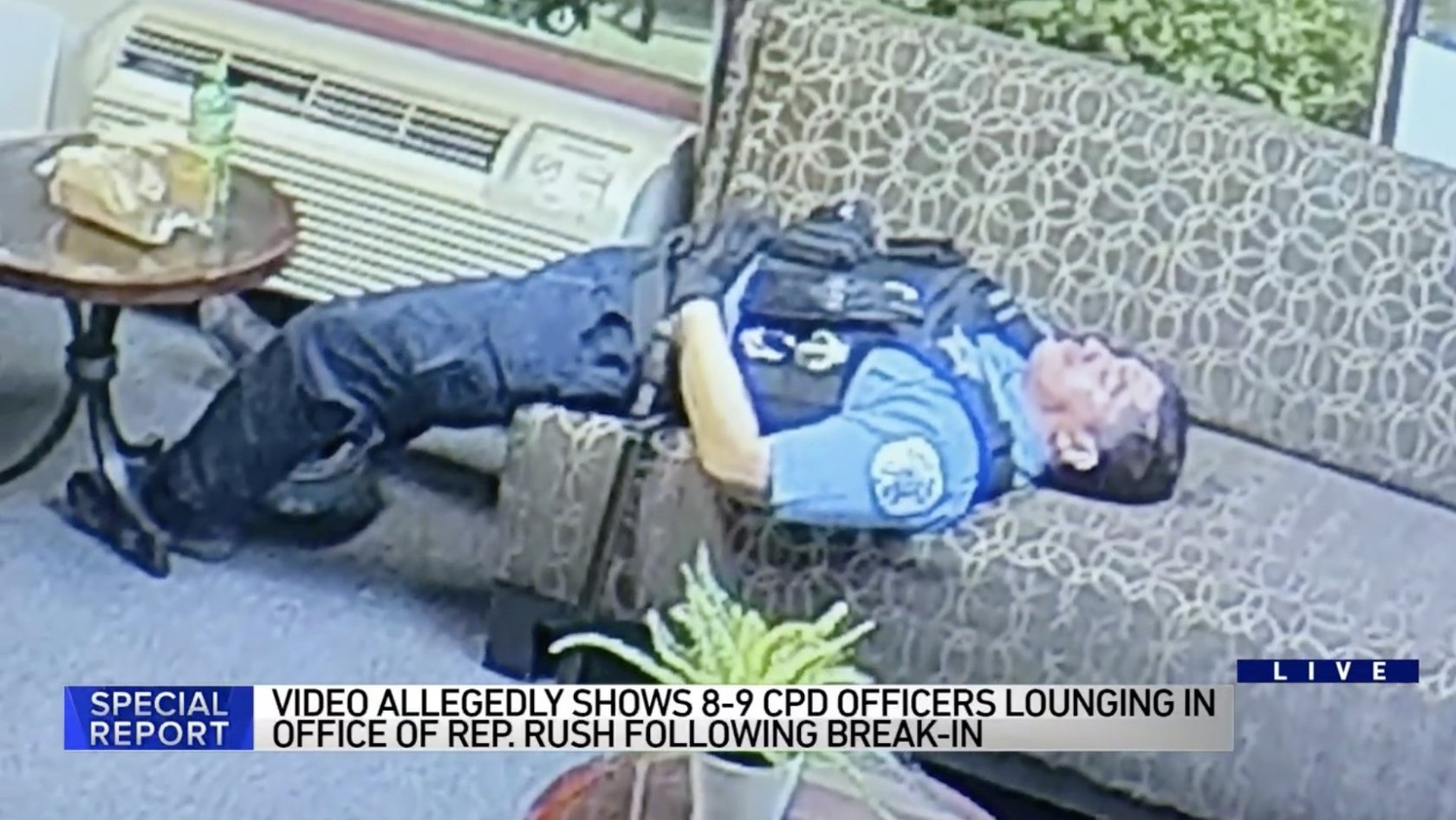 Bobbie Rush Office Cops