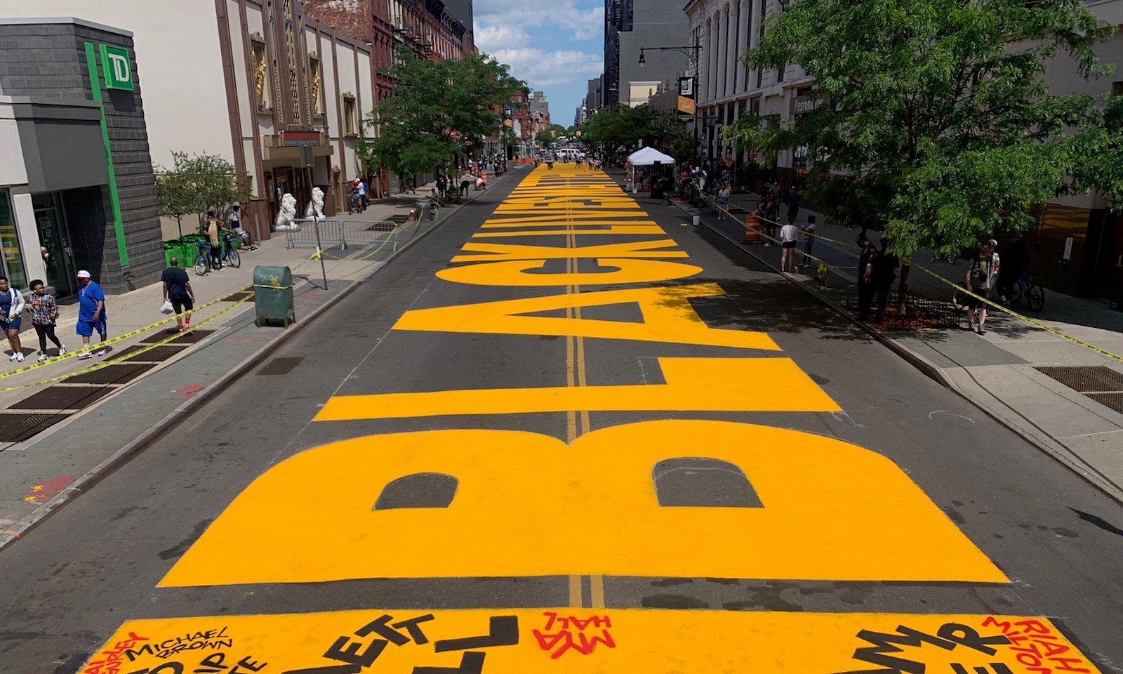 Brooklyn BLM Mural