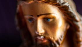 Close-Up Of Jesus Christ Statue