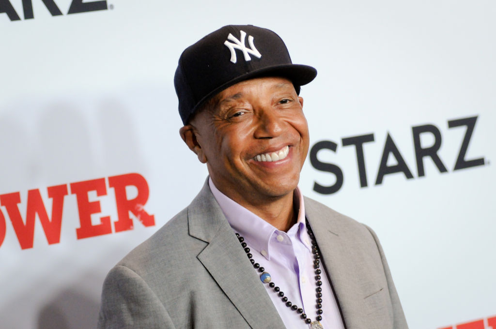 Russell Simmons attends the Power Final Season Premiere held...