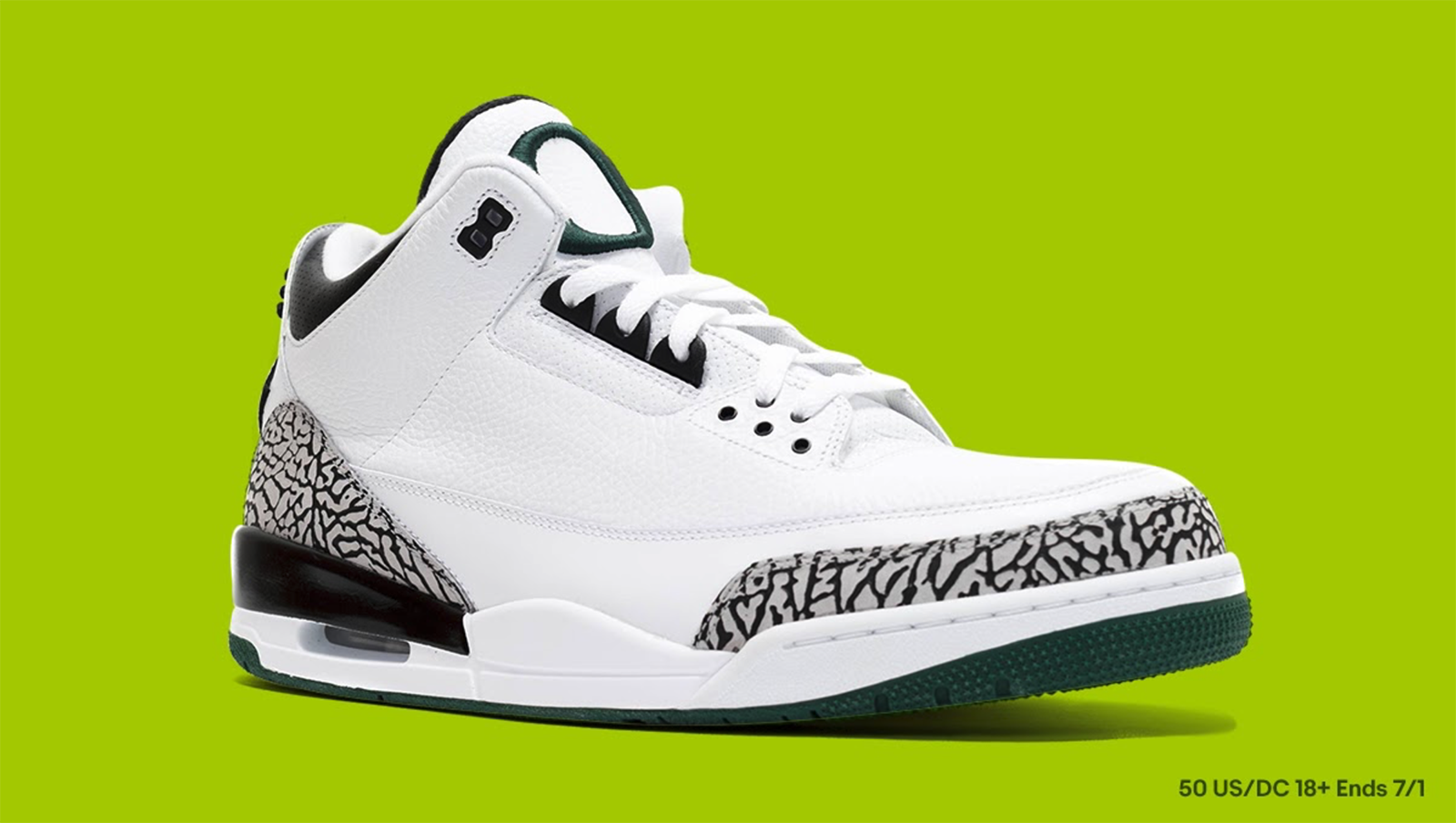 eBay and Sole Supremacy Launch Vault Sale, Air Jordan 3 White Oregon Giveaway