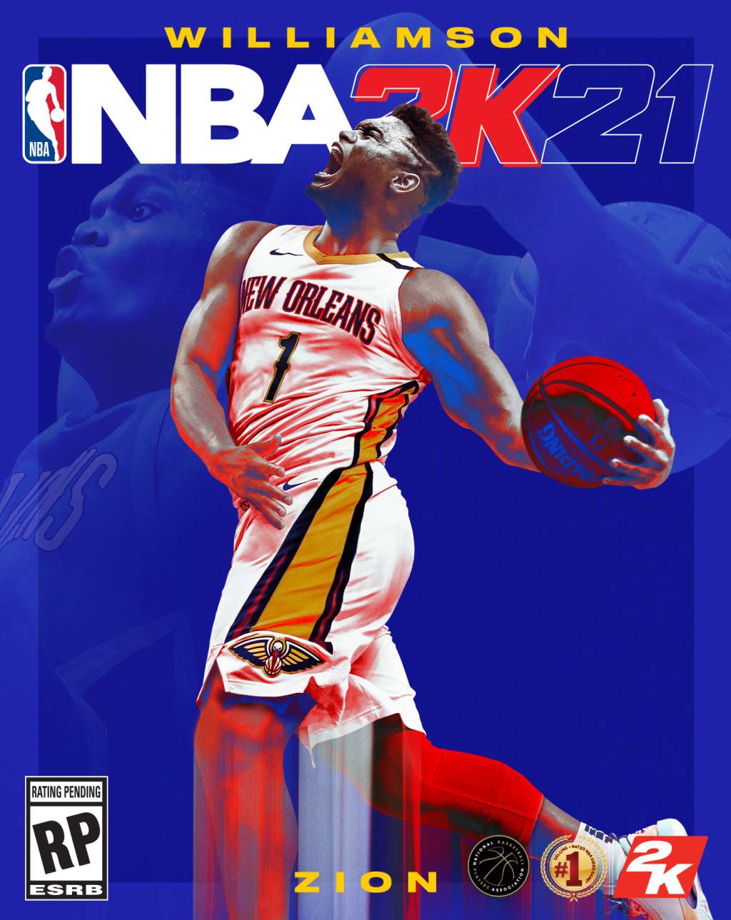 NBA 2K21 Zion Williamson Next-Gen Cover