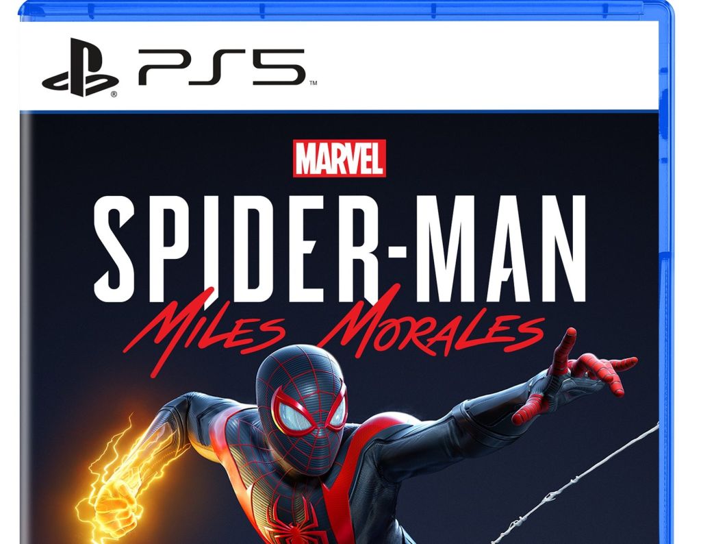 PlayStation 5 Spider-Man: Miles Morales Box Art