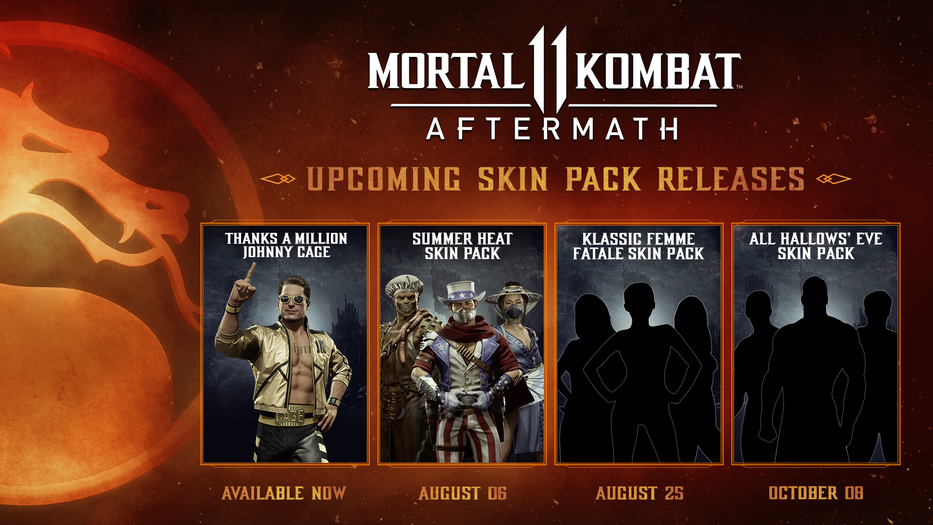 Mortal Kombat 11: Aftermath Summer Heat Skin Pack