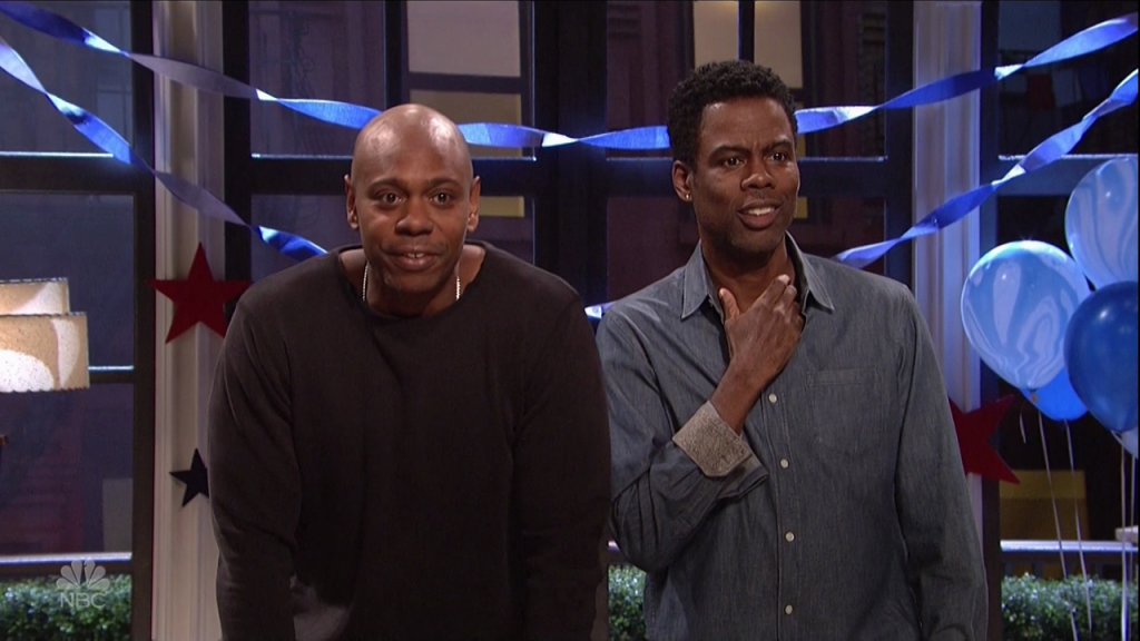 Dave Chappelle hosts and A Tribe Called Quest performs the 42nd season episode 6 NBC&apos;s &apos;Saturday Night Live&apos;