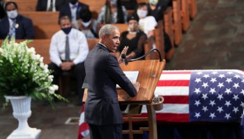 Funeral Held For Rep. John Lewis At Atlanta's Ebenezer Baptist Church
