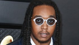 Takeoff arrives at the 62nd Annual GRAMMY Awards held at Staples Center on January 26, 2020 in Los Angeles, California, United States.