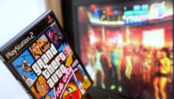 PlayStation 2's game Grand Theft Auto: Vice City broke records last year for video game sales and ha...