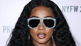 Remy Ma arrives at PrettyLittleThing x Saweetie during New York Fashion Week: The Shows held at The Plaza Hotel on September 8, 2019 in Manhattan, New York City, New York, United States.