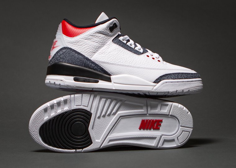 Air Jordan 3 SE Denim "Fire Red"