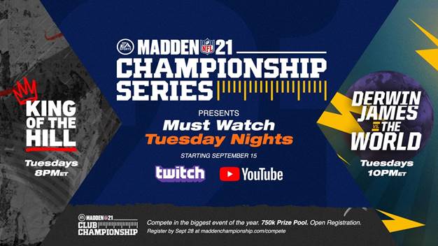 EA & NFL Partnering For Revamped 'Madden NFL 21' Championship Series