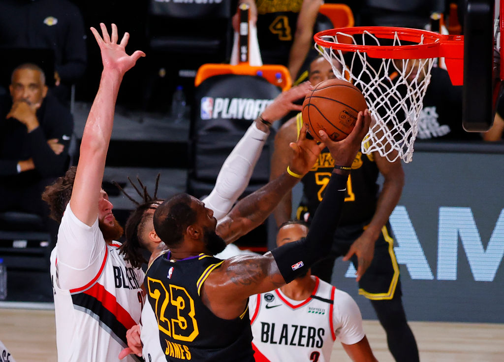Los Angeles Lakers v Portland Trail Blazers - Game Four