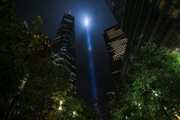 9/11 Tribute in Light tested...