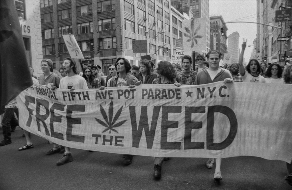 Bill Tompkins Legalize Weed March Archive