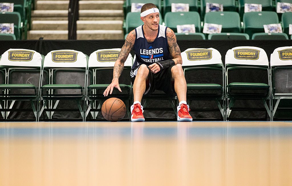 Delonte West a current d league basketball player with the Texas Legends