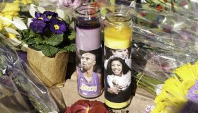 Tributes to Kobe Bryant at the Mamba Sports Academy in Thousand Oaks
