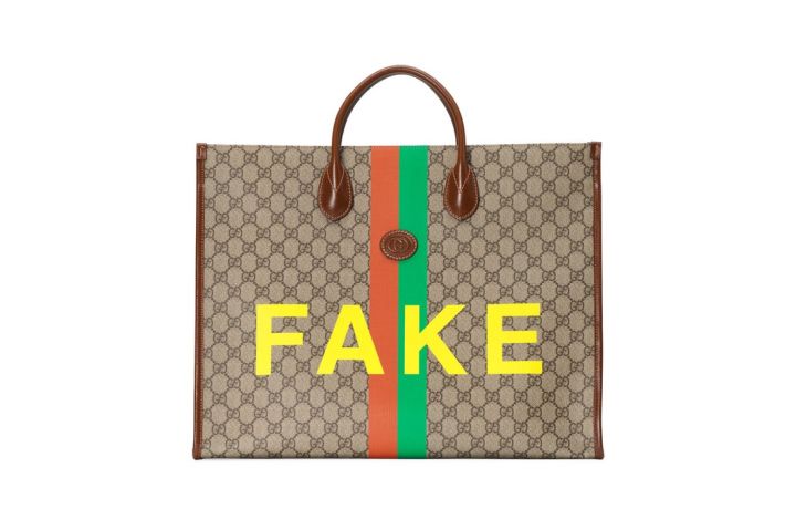 Gucci Releases "Fake" Collection As A Nod To Battle With Counterfeits