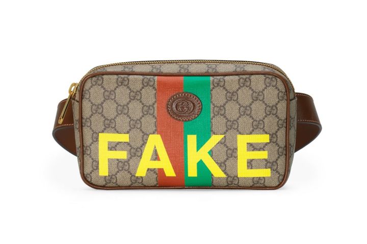 Gucci Releases "Fake" Collection As A Nod To Battle With Counterfeits