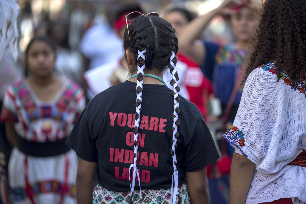 Decision To Mark Columbus Day In L.A. County As Indigenous Peoples Day Starting In 2019 Is Celebrated By Native American Activists