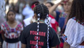 Decision To Mark Columbus Day In L.A. County As Indigenous Peoples Day Starting In 2019 Is Celebrated By Native American Activists