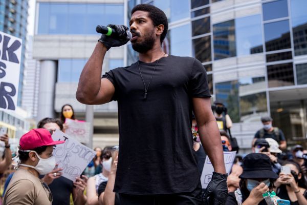 Hollywood Talent Agencies March To Support Black Lives Matter Protests