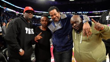 Celebrities Attend The 63rd NBA All-Star Game 2014