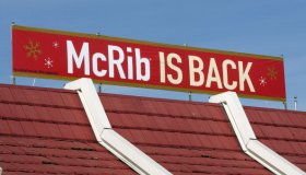 McDonald's Brings Back The McRib Sandwich