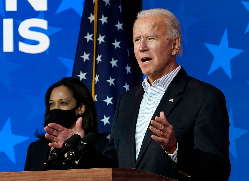 Democratic Presidential Nominee Joe Biden Makes A Statement In Wilmington